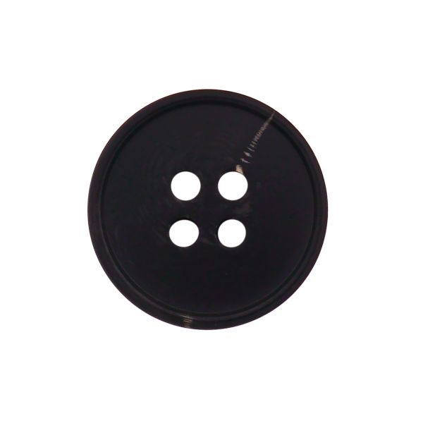 Пуговицы 4 прокола 28L=18 мм, пластик, col. А черный, 72 шт, CN2836