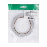 Лента клейкая двухсторонняя на бумажной основе 10 мм / 25 метров, белый, Gamma BLK-10