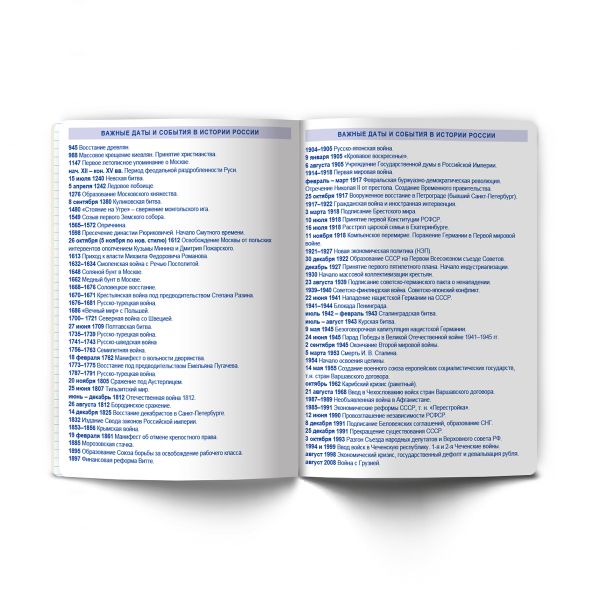 Тетрадь со справочным материалом Остров легенд, сплошной лак, A5+ 48 л. на скобе 65 г/м², белизна 100 %, 10 шт, клетка, 01315 Остров легенд История, Светоч Т143