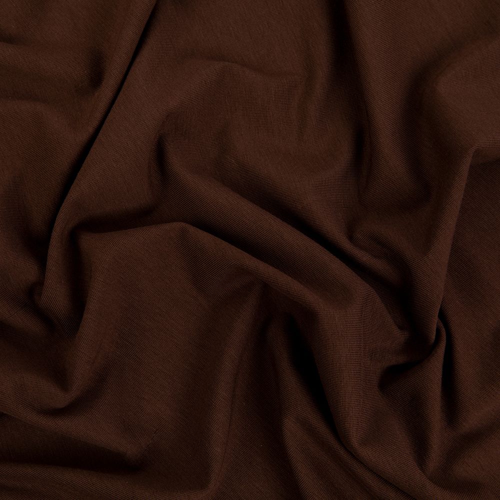 Кулирка 150±5 г/м², 40/1 Comp.Penye FULL LYC, 170 см / 5 метров, 98 шоколад/chocolate, Gamma GCM