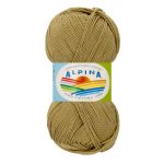 Пряжа Alpina Holly / уп.10 мот. по 50г, 200м, 167 оливковый