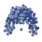 Пуговицы 2 прокола 18L (col.102 синий), CX-K-25, 144 шт