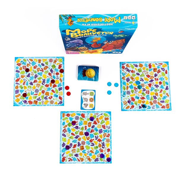 Игра настольная Море волнуется, Эврикус BG-12068