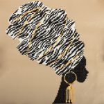 Алмазная (кристальная) мозаика Фрея, Африканский стиль, 35х35 см