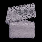 Кружево бельевое эластичное 150 мм / 13.72 м, цв. C154 св.серый