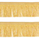 Бахрома отделочная 63.0 мм / 25 метров, 828 горчичный
