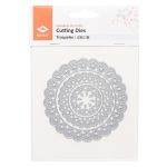 Форма для вырубки, Снежинка, 105х105мм, 861-006-015