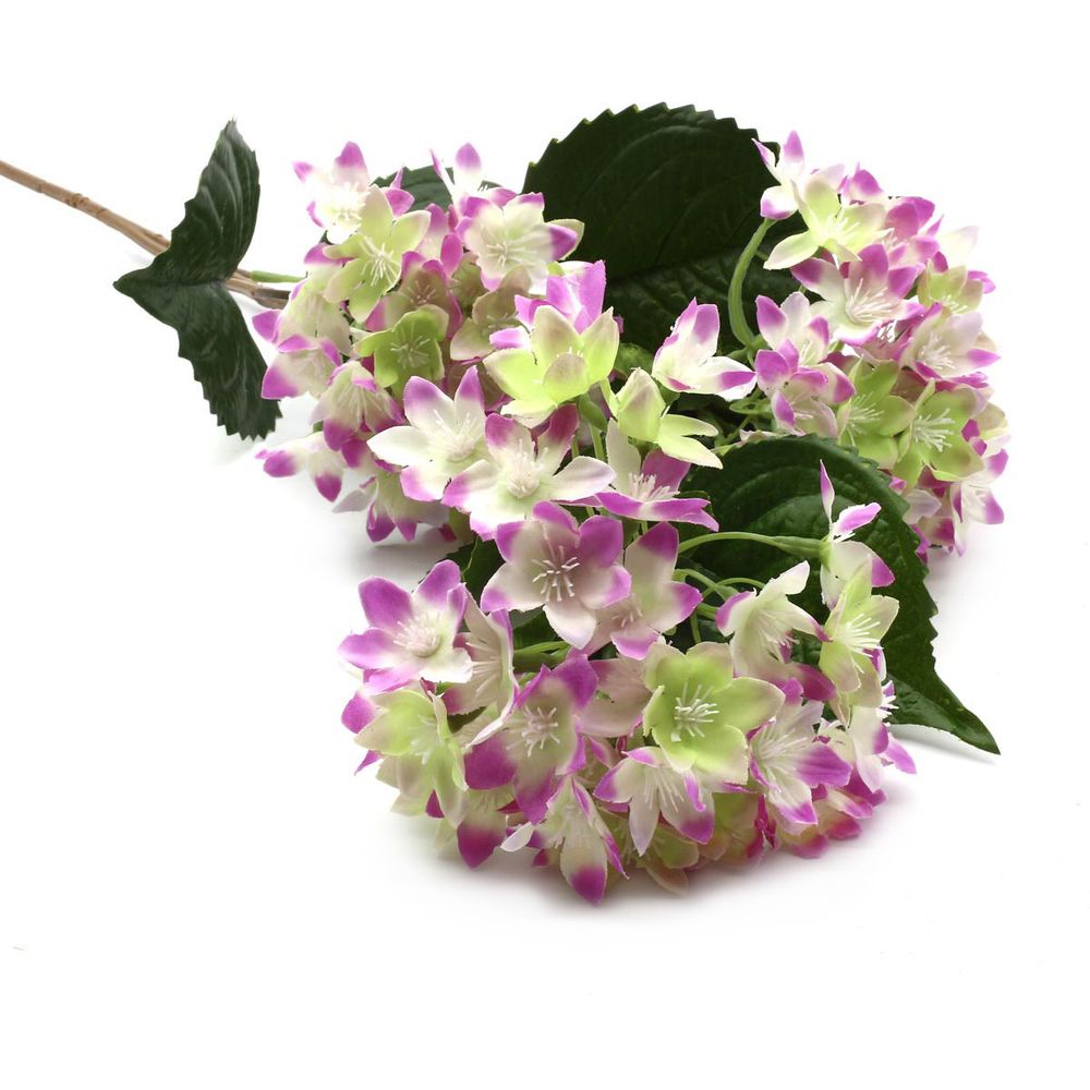 Цветы искусственные Гортензия, 70см, D Лавандовый