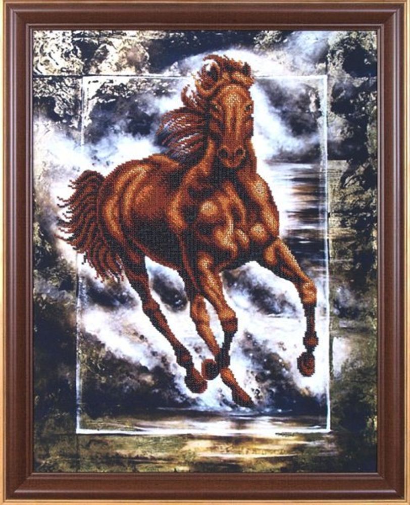 Магия канвы, Победный конь 35х44,5 см