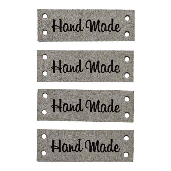 Бирка кожаная пришивная 