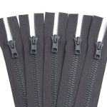 Молния трактор Arta Т6 (6 мм) 1 зам., разъем., 85 см, цв. 123 графит, уп.5 шт