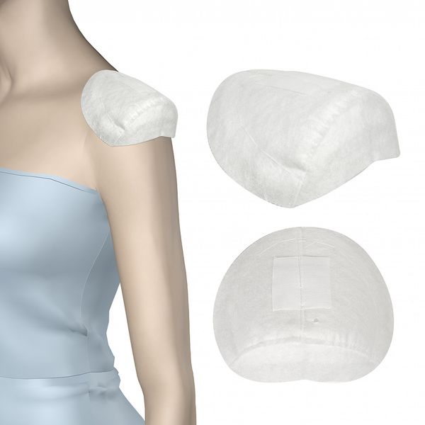 Плечевые накладки (подплечники) втачные сложные женские 130х175х4 мм, АТ.С-55/88, 10 пар