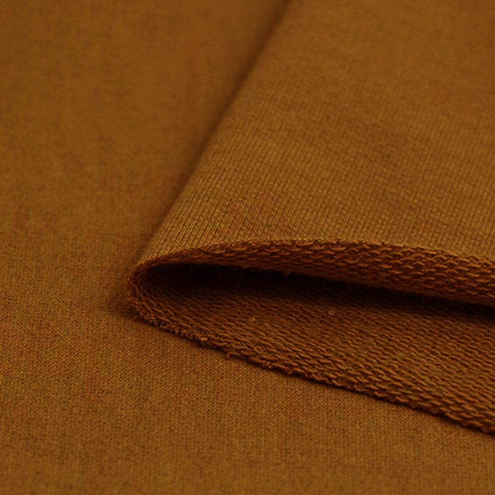 Футер 3-нитка петля 320 г/м², 190 см / 35-60 метров, ФУТ3Х.ПЕТЛ.320.18-1160, горчица