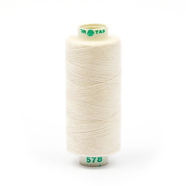 Нитки швейные бытовые Dor Tak 40/2, 366 м / 10 кат., 578 экрю