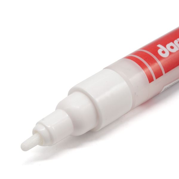 Маркер для кожи Darwi Leather, 2 мм, 010 белый