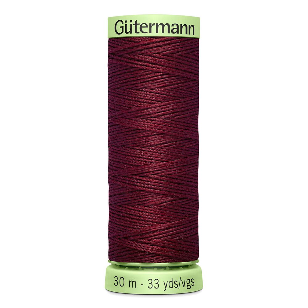 Нитки отделочные Gutermann Top Stitch, 30м, 369 винный, 5 катушек