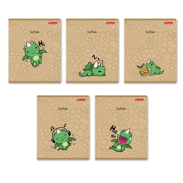 Тетрадь ученическая общая, A5+ 48 л. на скобе 65 г/м², белизна 100%, 10 шт, линия в термоусадочной пленке, 000762 Подраконим!, Светоч 48ТЕТл-001