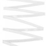 Резинка бельевая (бретелечная) 8.0 мм / 1000 метров, RBB05 белый F101