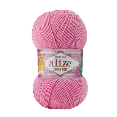 Пряжа Alize (Ализе) Cotton Gold / уп.5 мот. по 100 г, 330м, 264 лаватера