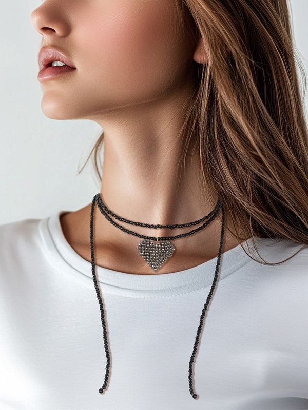 Набор для бисероплетения Klart 11-506, Чокер Сердце