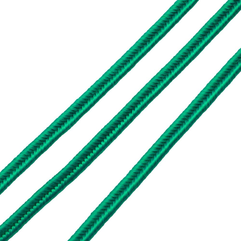 Шнур сутажный ⌀3.0 мм / 50 метров, зеленый