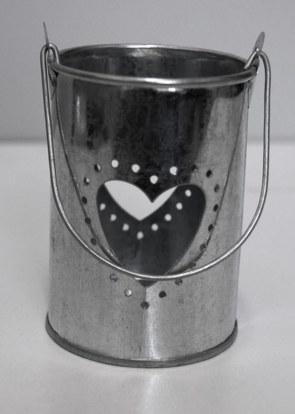 Миниатюра кукольная: Ведерко цинк h8 см