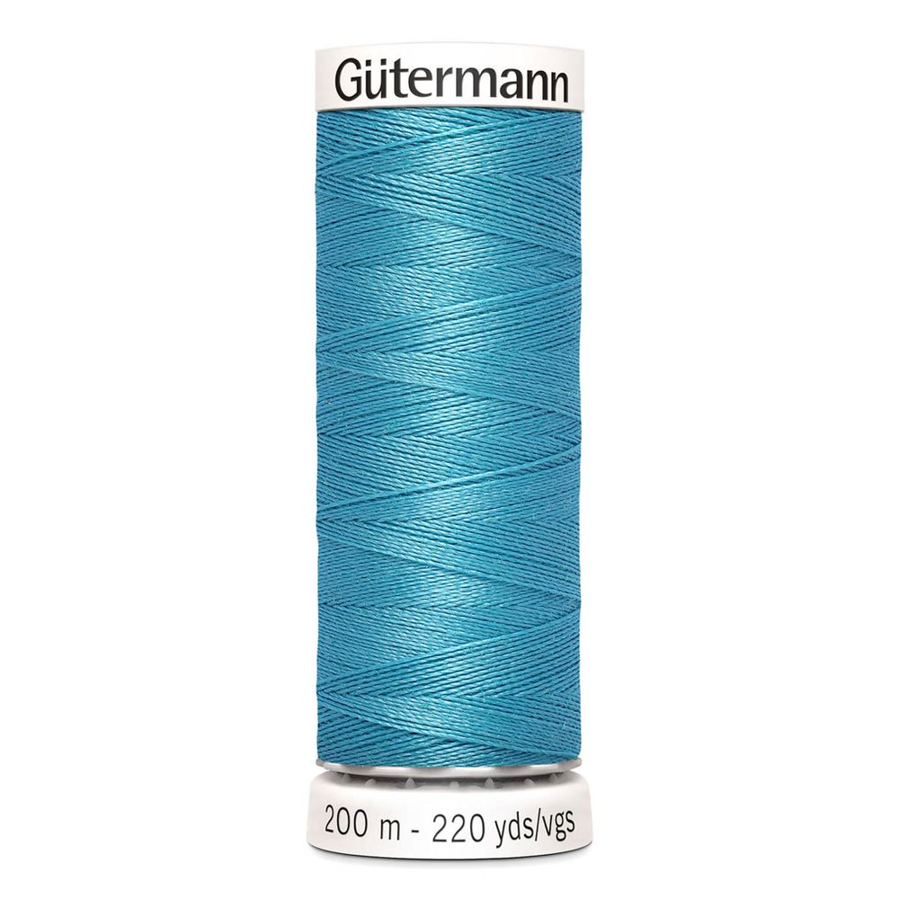 Нитки универсальные Gutermann Sew-all 100 (200 метров), 5 кат. | 385 св.серая бирюза