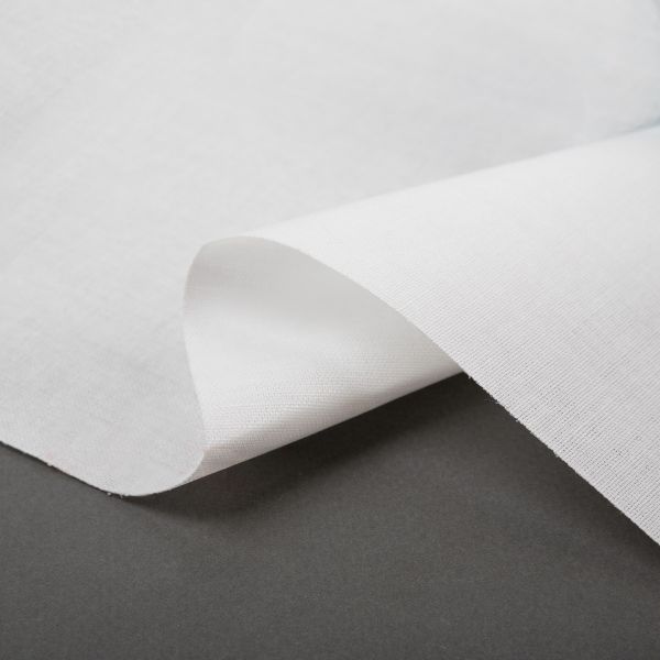 Дублерин воротничковый (сорочечный) сплошной 259 г/м², 112 см / рул. 50 метров, белый, G-153sc Gamma