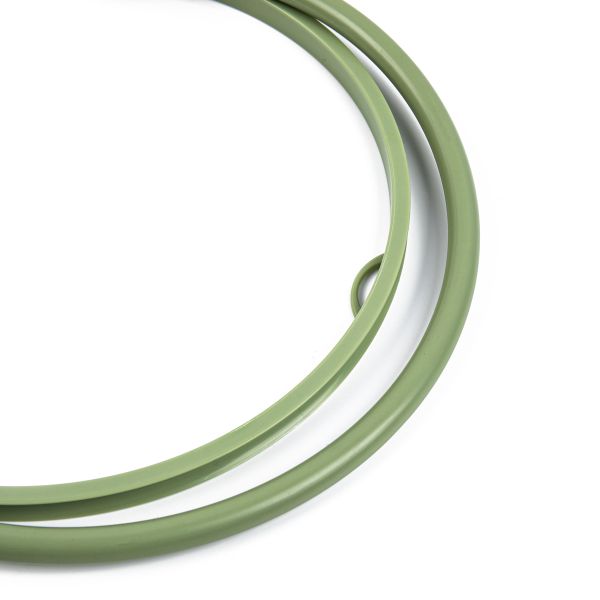 Пяльцы-рамка круглые ⌀210 (внутр. ⌀195) мм, пластик, 1 шт, №02 оливковый, Gamma ПРБ-21