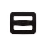 Пряжка двухщелевая 19 мм, 10 шт, черный, Gamma SAR001