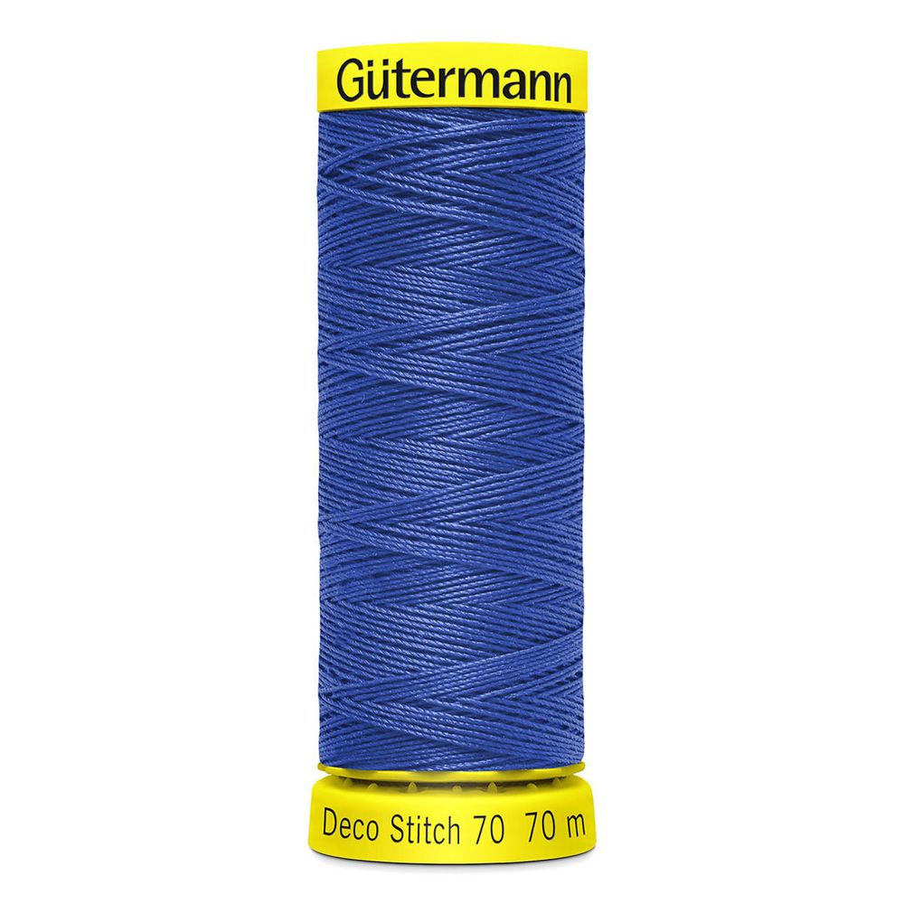 Нитки отделочные Gutermann Deco Stitch 70, 70м, 315 лесная фиалка, 5 катушек