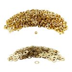 Люверсы металл ⌀13.0 мм (внутр.), h7 мм (внутр.), №28, металл, New Star, золото, уп≈1000 шт