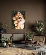 Алмазная (кристальная) мозаика Фрея, Львёнок 30х40 см