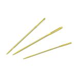 Иглы ручные с золотым покрытием, для синели, глади №24-26,4 шт, Pony