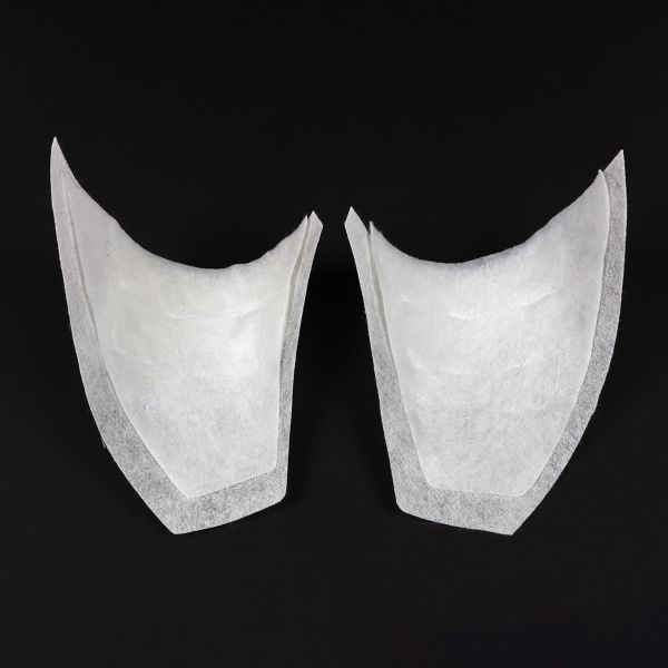 Плечевые накладки (подплечники) сложные втачные 180х260х18 мм, 10 пар Россия, белые, С-11/2