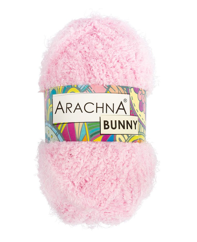 Пряжа Arachna Bunny / уп.5 мот. по 100г, 110м, 70 св.розовый