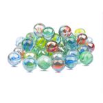 Шарики стеклянные 16 мм, 6х340 г, №01 ассорти, Blumentag GLM-07/16