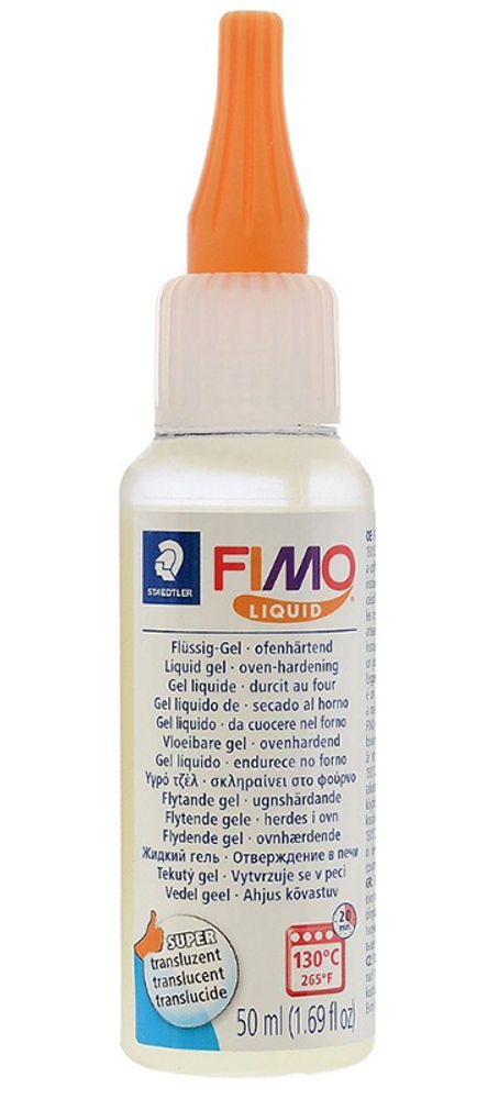 Fimo Liquid декоративный гель, прозрачный, 50 мл