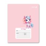 Тетрадь ученическая школьная A5 12 л. на скобе 65 г/м², белизна 100% 25 шт клетка, 01394 Волшебные герои, Светоч Т74