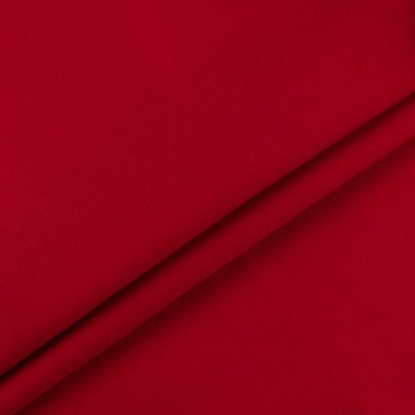 Ткань для пэчворка Peppy Краски жизни Люкс, отрез 50х55 см, 146 г/м², 19-1757 т.красный, Peppy