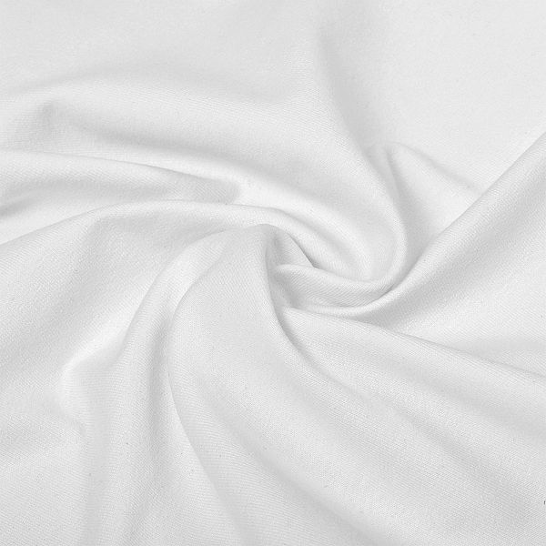 Футер 2-нитка петля 240 г/м², 180 см / 6 метров, ФУТ2Х.ПЕТЛ.240.БЕЛ.6, белый