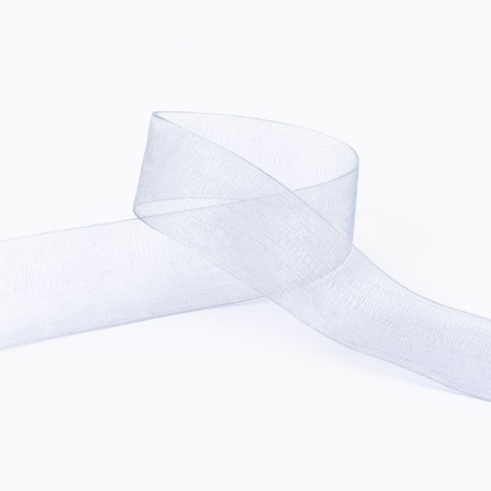 Лента капроновая (органза) 25.0 мм / 22.8±1 метра, 116 св.серый, Blitz OR-25