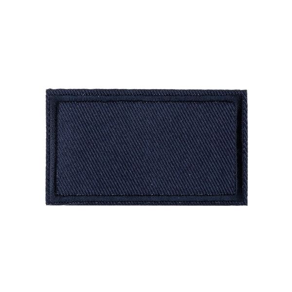 Термоаппликация L №11/5, 5 шт, L228В прямоугольник синий 3.7х6.5 см, Gamma