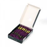 Мулине ПНК им.Кирова цв.2005 фиолетовый, 24 мотка по 8 метров