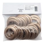 Люверсы шторные ⌀35 мм, цв.белый медь, 16, Belladonna, 10 шт