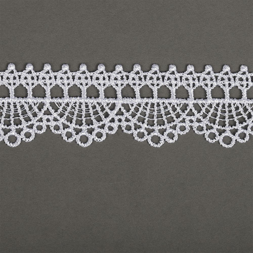 Кружево бельевое эластичное 180 мм / 3 метра, TBY.YSTL00839, цв.134 розовый