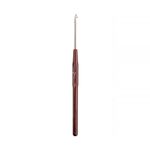 Крючок для вязания с пластиковой ручкой металл ⌀1,75 мм, 14 см, в чехле, Gamma HP