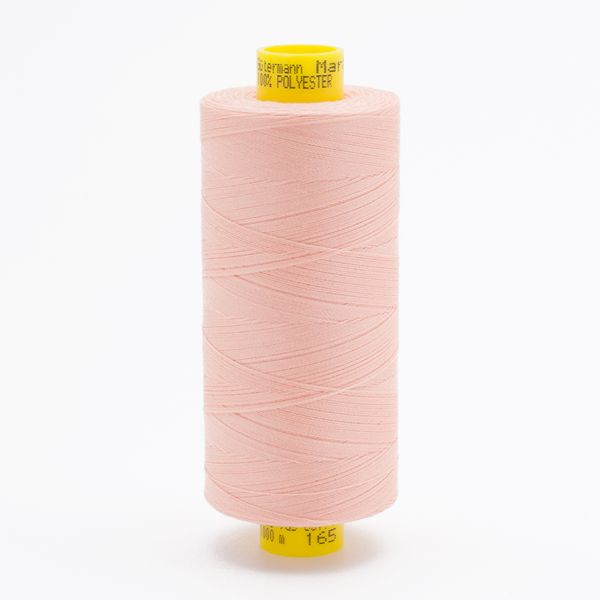 Нитка универсальная Gutermann Mara 120/2, 1000 м, 700207, 165 жемчужно-персиковый, 1 катушка
