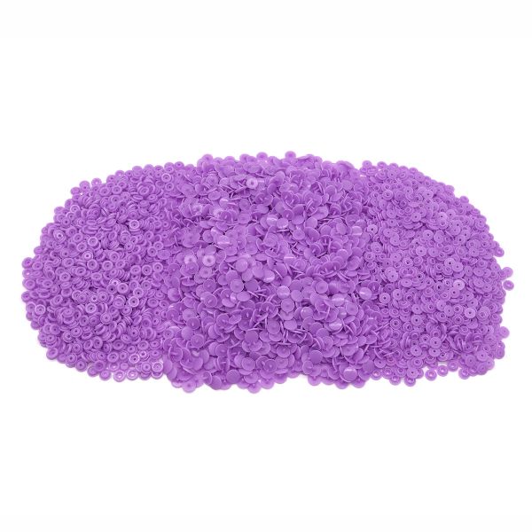 Кнопка рубашечная ⌀12,5/10мм пластик (≈1000 шт) New Star (414 лиловый)