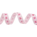 Лента репсовая (в рубчик) 15.0 мм / 22.86±1 метров, Baby-girl, S090779